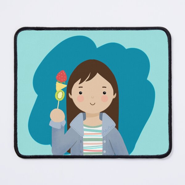 Item preview, Girl with fruits designed and sold by ArteAnnie.