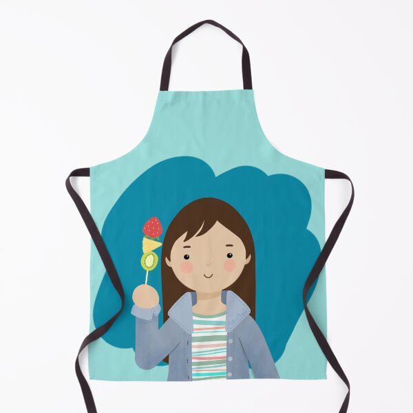 Item preview, Girl with fruits designed and sold by ArteAnnie.
