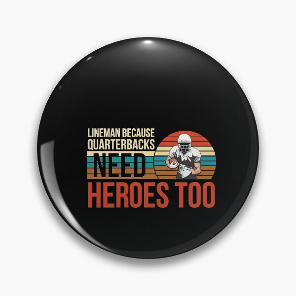 Item preview, Mens Lineman Because Quarterbacks Need Heroes I Football   designed and sold by andregiftshopzz.