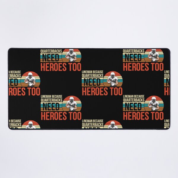 Item preview, Mens Lineman Because Quarterbacks Need Heroes I Football   designed and sold by andregiftshopzz.