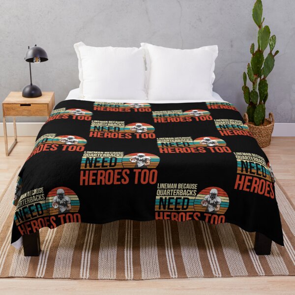 Item preview, Mens Lineman Because Quarterbacks Need Heroes I Football   designed and sold by andregiftshopzz.
