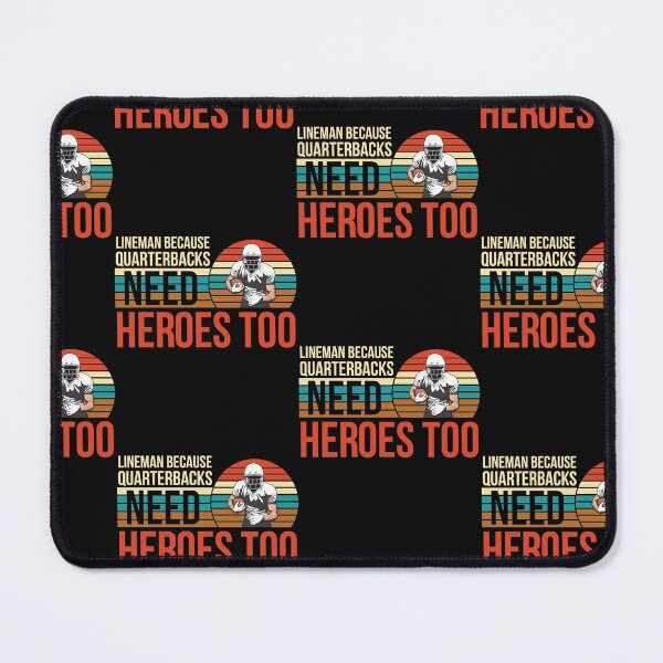 Item preview, Mens Lineman Because Quarterbacks Need Heroes I Football   designed and sold by andregiftshopzz.