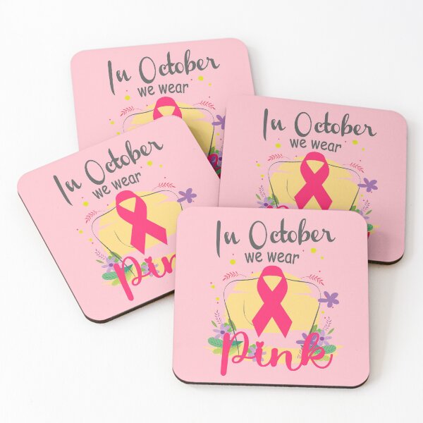 Artikelvorschau, Im Oktober tragen wir Pink - Brustkrebsbewusstsein entworfen und verkauft von MyLifeStyleShop.