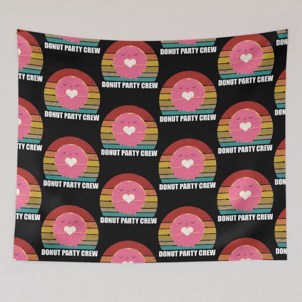 Item preview, Funny Donut Party Crew Cool Doughnut Gift For Men Women R   designed and sold by andregiftshopzz.