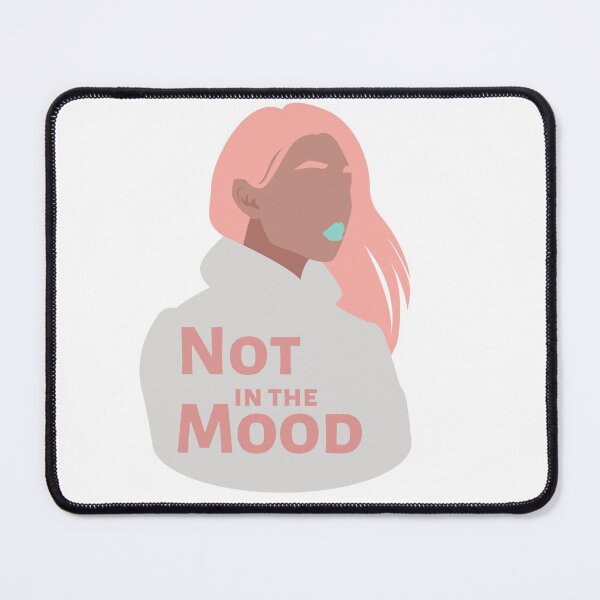 Item preview, Not in the Mood, Pink Hair Dont Care  designed and sold by FlyingFennec.