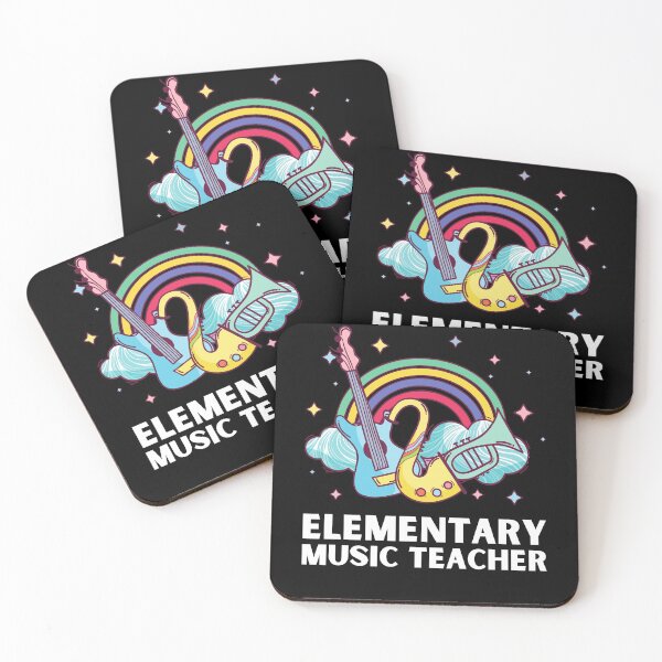 Item preview, Elementary Music Teacher Rainbow designed and sold by Echo Dusk.