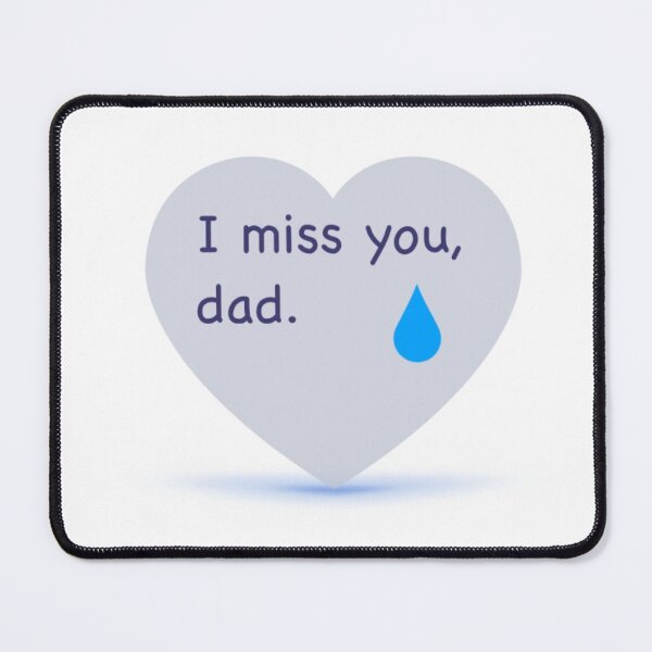 Item preview, Miss You, Dad designed and sold by SunshineVine.