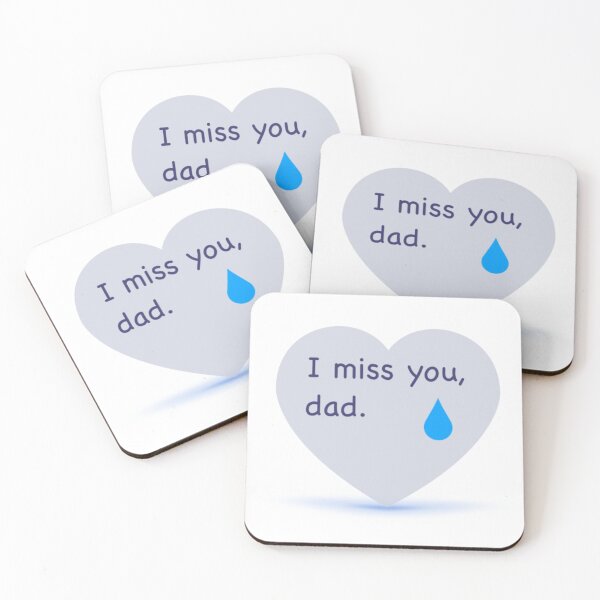 Item preview, Miss You, Dad designed and sold by SunshineVine.
