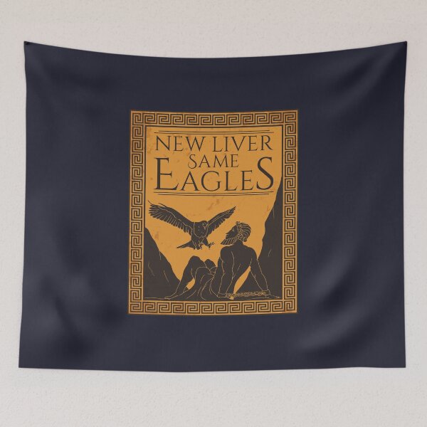Item preview, Prometheus Myth New Liver Same Eagles - Greek Mythology designed and sold by Klotho-Fashion.