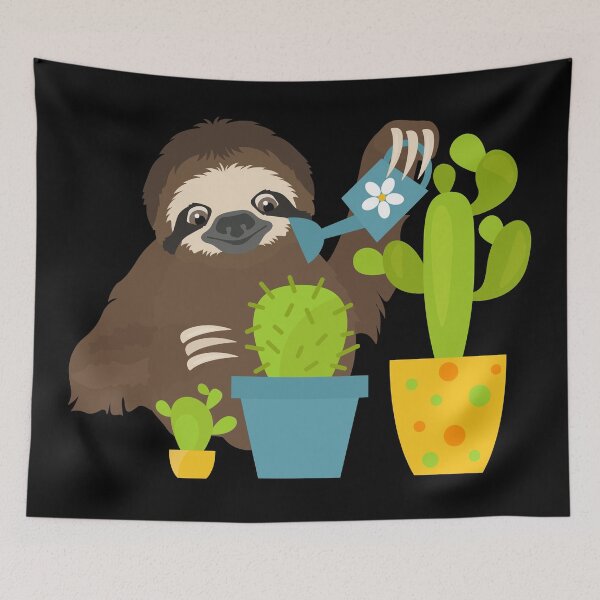Item preview, Botanical Sloth designed and sold by Orangegrph.