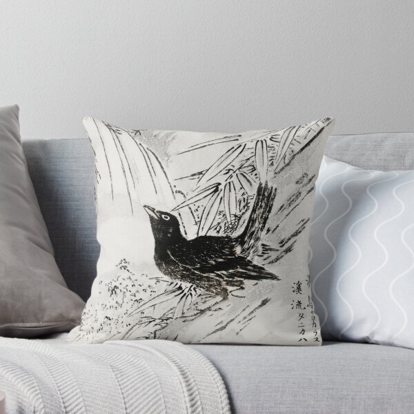 Item preview, Eastern Rook and Stream by Numata Kashu - Japanese Vintage Artwork designed and sold by Purrfecta.