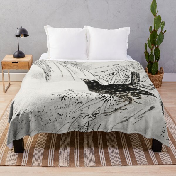 Item preview, Eastern Rook and Stream by Numata Kashu - Japanese Vintage Artwork designed and sold by Purrfecta.