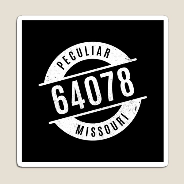 Item preview, Peculiar Missouri 64078 Zip Code designed and sold by creativecurly.