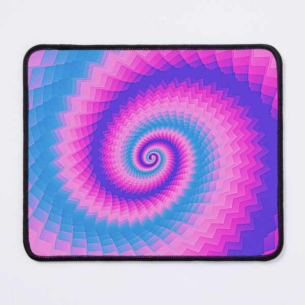 Vista previa del artículo con la obra «Espiral psicodélica», diseñado y vendido por Ksaavet.