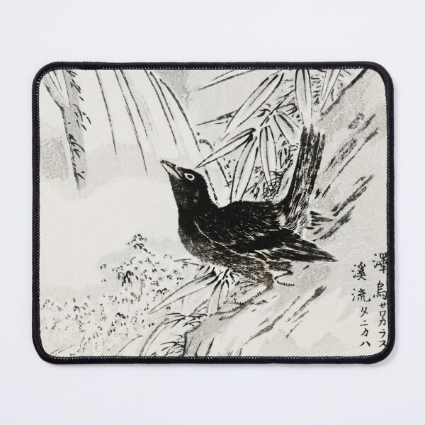 Item preview, Eastern Rook and Stream by Numata Kashu - Japanese Vintage Artwork designed and sold by Purrfecta.