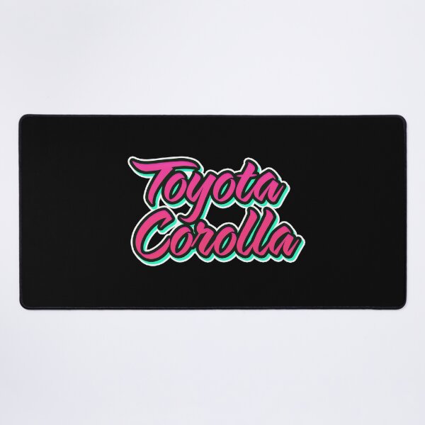 Item preview, Toyota Corolla - Vintage Colorful Text Pink designed and sold by Jdm-Knights.