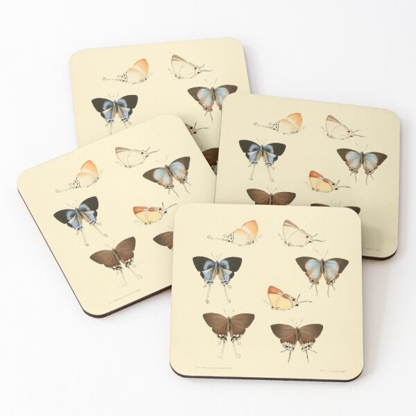 Artikelvorschau, Vintage Imperial Butterfly Illustrationsplatte entworfen und verkauft von WeFLVintage.