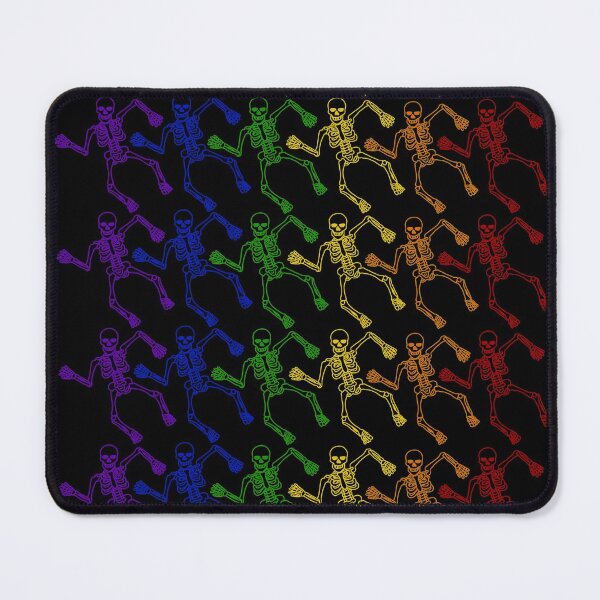 Item preview, Dancing  Rainbow Skeletons designed and sold by Unhinged Heather.