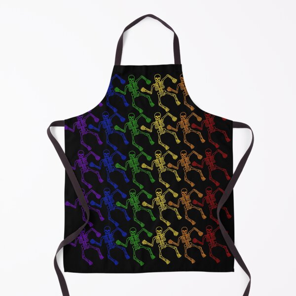 Item preview, Dancing  Rainbow Skeletons designed and sold by Unhinged Heather.