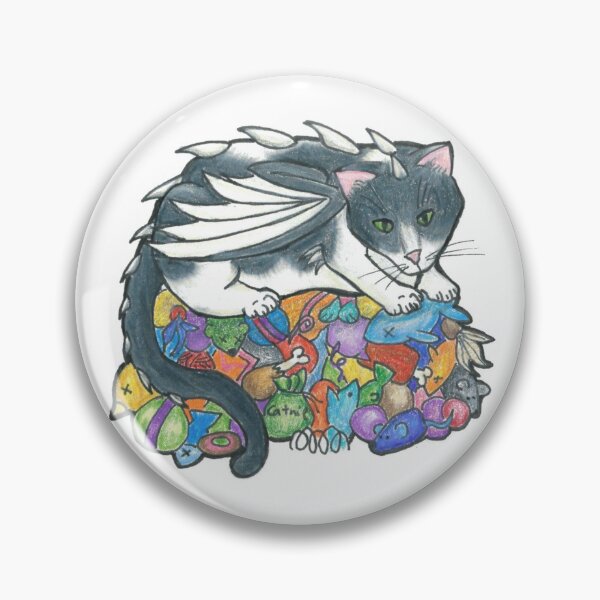 Item preview, Cat Dragons - Selkie's Hoard designed and sold by HalfbakedPoet3.
