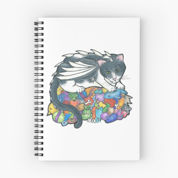 Item preview, Cat Dragons - Selkie's Hoard designed and sold by HalfbakedPoet3.
