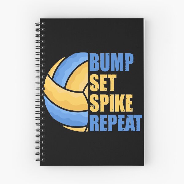 Item preview, Volleyball Bump Set Spike Repeat Volleyball-Player Gift designed and sold by TH3--DESIGNER.