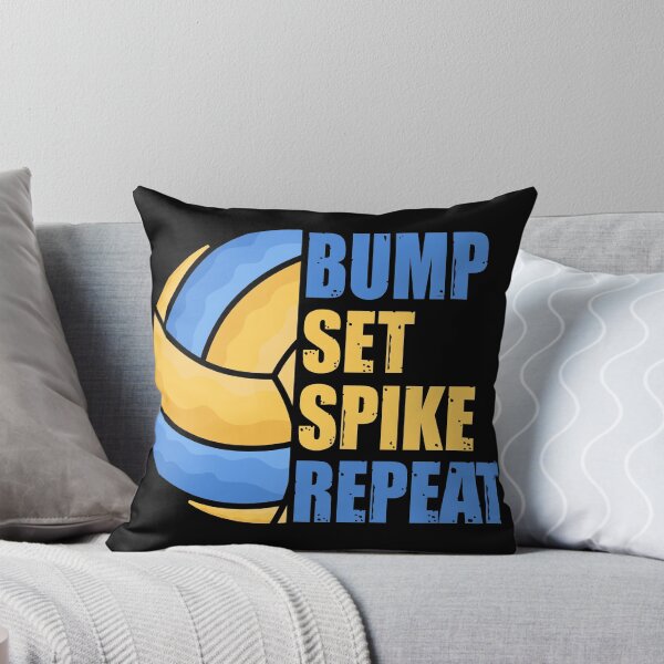 Item preview, Volleyball Bump Set Spike Repeat Volleyball-Player Gift designed and sold by TH3--DESIGNER.