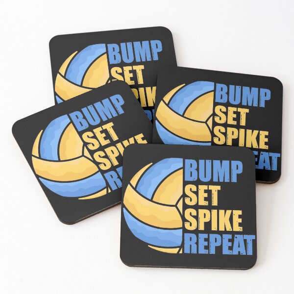 Item preview, Volleyball Bump Set Spike Repeat Volleyball-Player Gift designed and sold by TH3--DESIGNER.