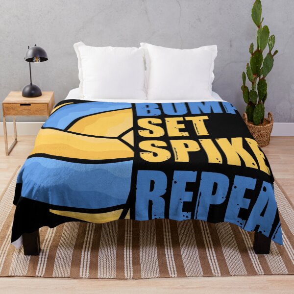 Item preview, Volleyball Bump Set Spike Repeat Volleyball-Player Gift designed and sold by TH3--DESIGNER.