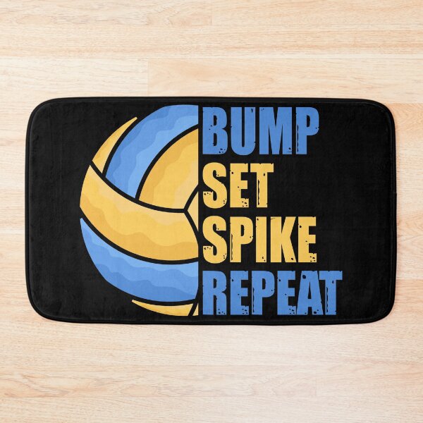 Item preview, Volleyball Bump Set Spike Repeat Volleyball-Player Gift designed and sold by TH3--DESIGNER.
