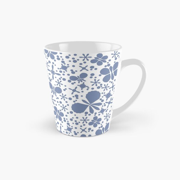 Item preview, Blue Butterflies and Flowers on White designed and sold by Diane Warren.