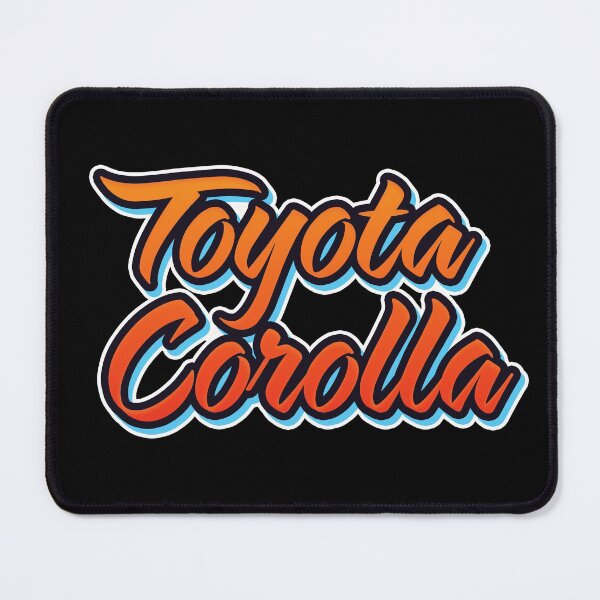 Item preview, Toyota Corolla - Vintage Colorful Text designed and sold by Jdm-Knights.