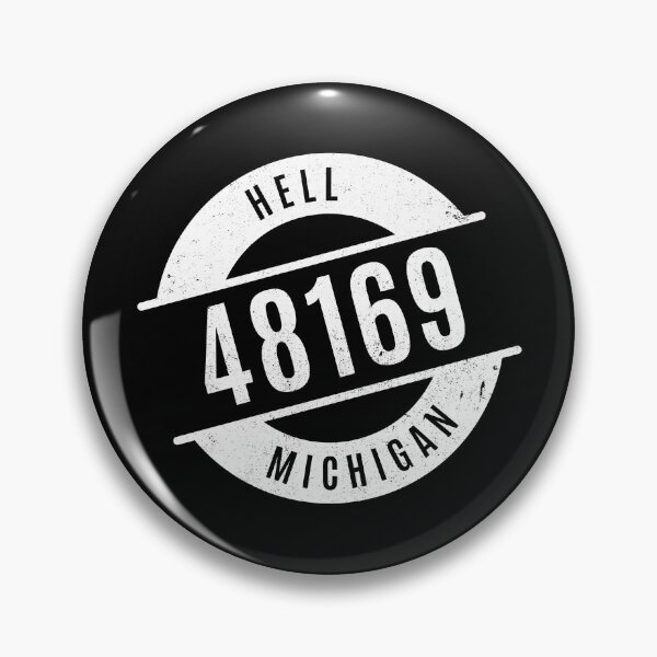 Item preview, Hell Michigan 48169 Zip Code designed and sold by creativecurly.
