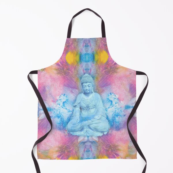 Item preview, Buddha with Reiki healing chakra colours designed and sold by BenitaJayne.