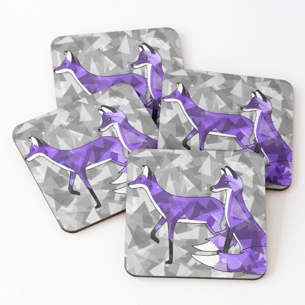 Item preview, Amethyst Foxes designed and sold by SchwarzEzri.