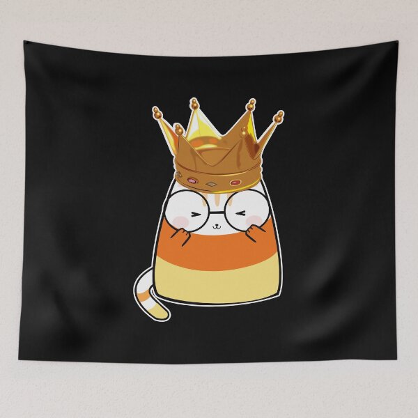 Item preview, Candy Corn Queen Cat designed and sold by franktact.