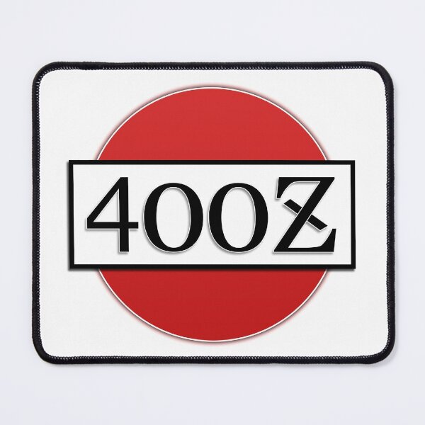 Item preview, nissan 400z red circle sun and text design banner designed and sold by Jdm-Knights.
