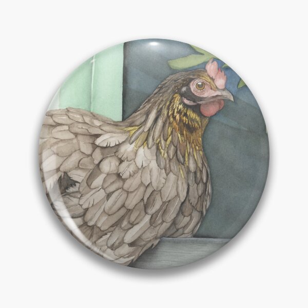 Item preview, A Chicken On A Windowsill designed and sold by spinelpie.