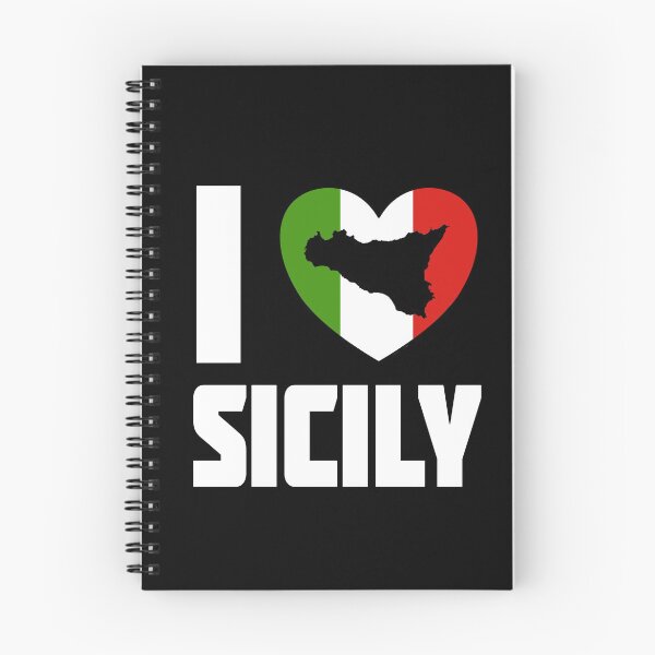 Item preview, I Love Sicily - I Heart Sicily  designed and sold by molamode.