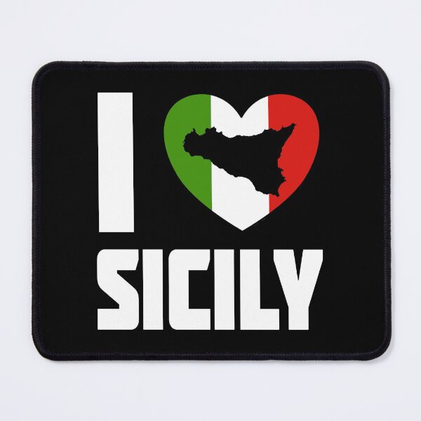 Item preview, I Love Sicily - I Heart Sicily  designed and sold by molamode.