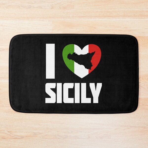 Item preview, I Love Sicily - I Heart Sicily  designed and sold by molamode.