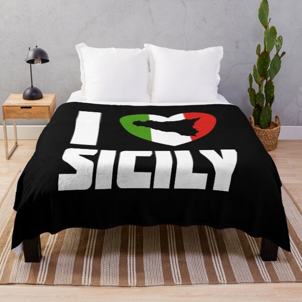Item preview, I Love Sicily - I Heart Sicily  designed and sold by molamode.