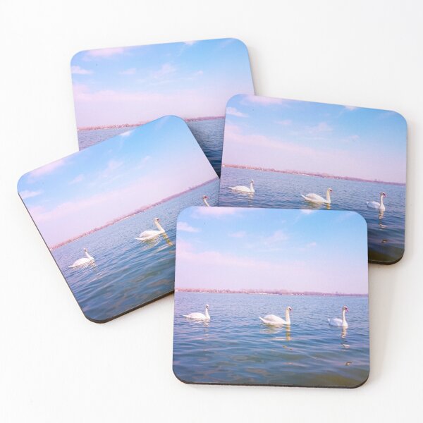 Item preview, Sunset Swans designed and sold by Kate-P-.