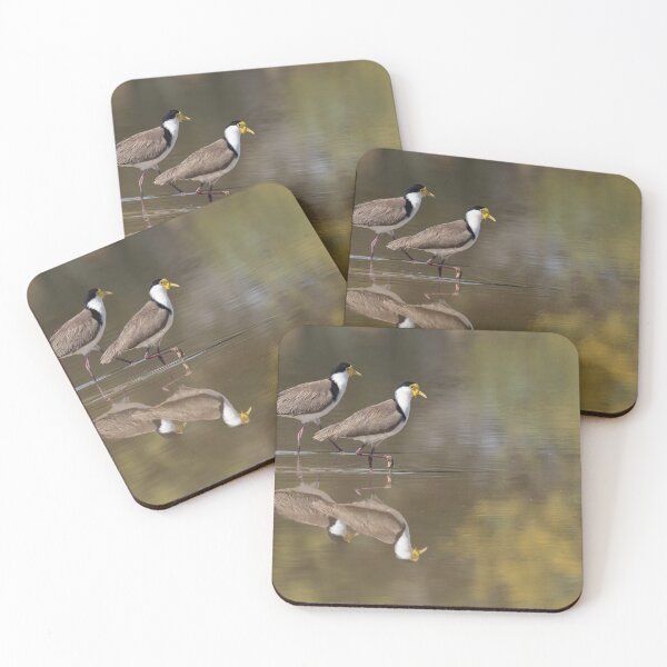 Item preview, Masked lapwings reflections designed and sold by Ozjanette90.