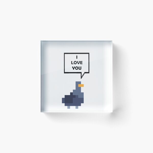 Item preview, Affectionate Pigeon designed and sold by CuriousBowl.