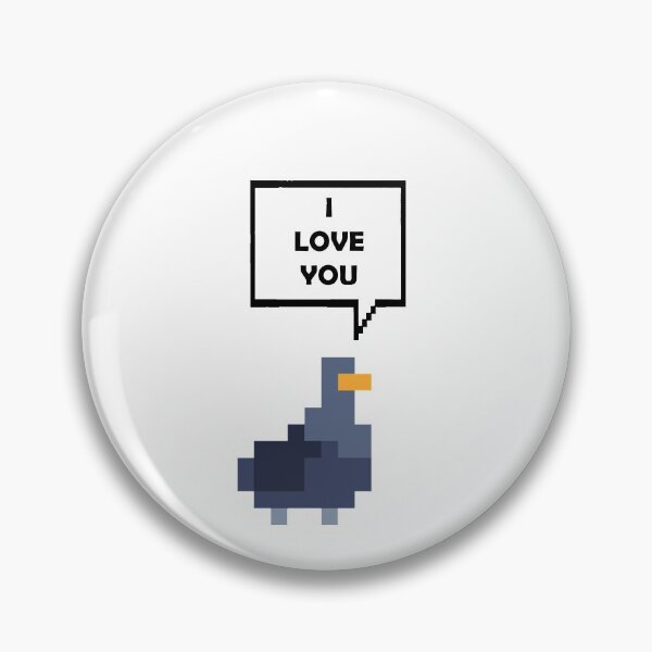 Item preview, Affectionate Pigeon designed and sold by CuriousBowl.