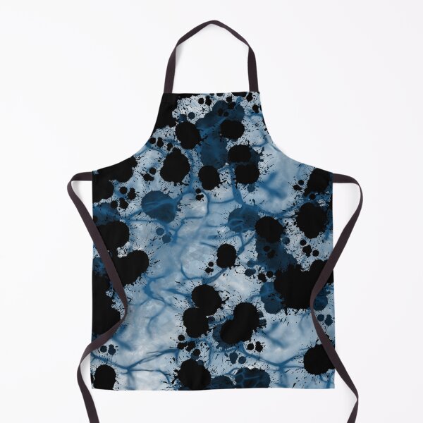 Item preview, Black and blue splotches designed and sold by Obsidianmuse.