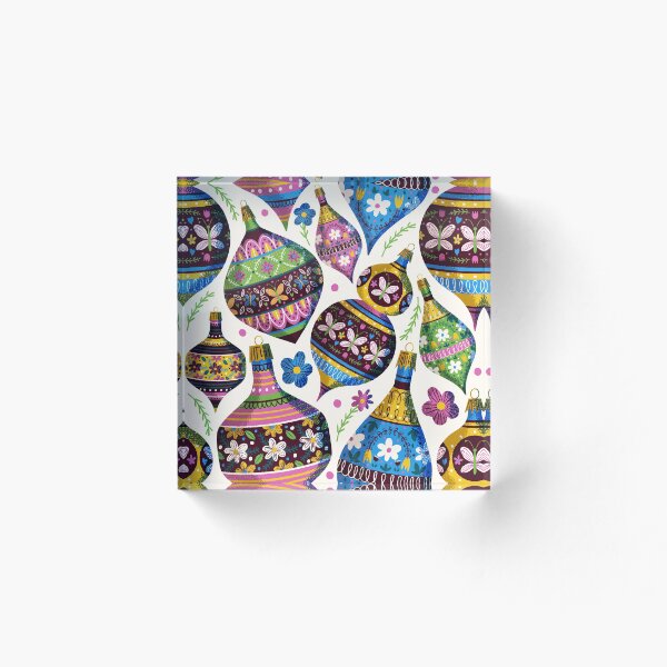 Item preview, Folk Floral Christmas ~ Summer designed and sold by RetroRudolphs.