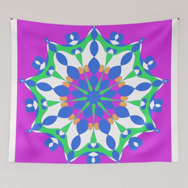 Item preview, Fuchsia Boho Mandala designed and sold by Kim H Ritter.