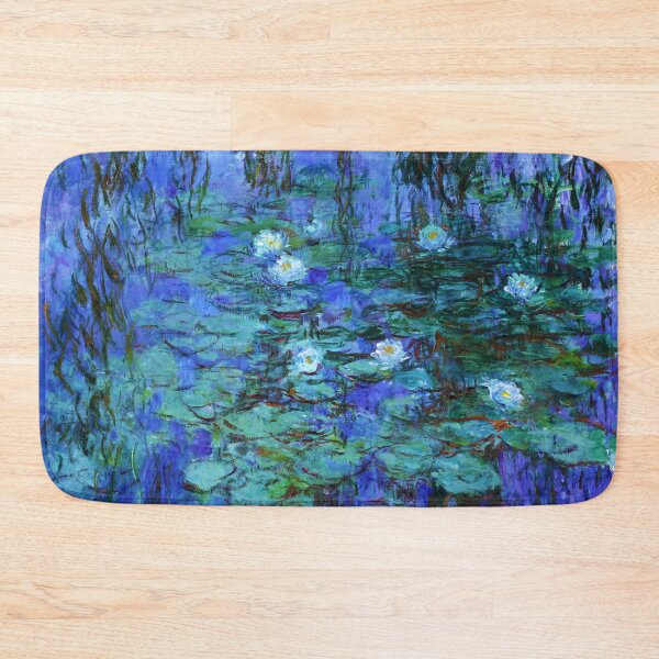 Item preview, Claude Monet "Water lilies - Blue Water lilies" (4) designed and sold by Alexandra Dahl.